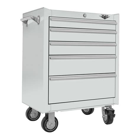 white tool chest on wheels